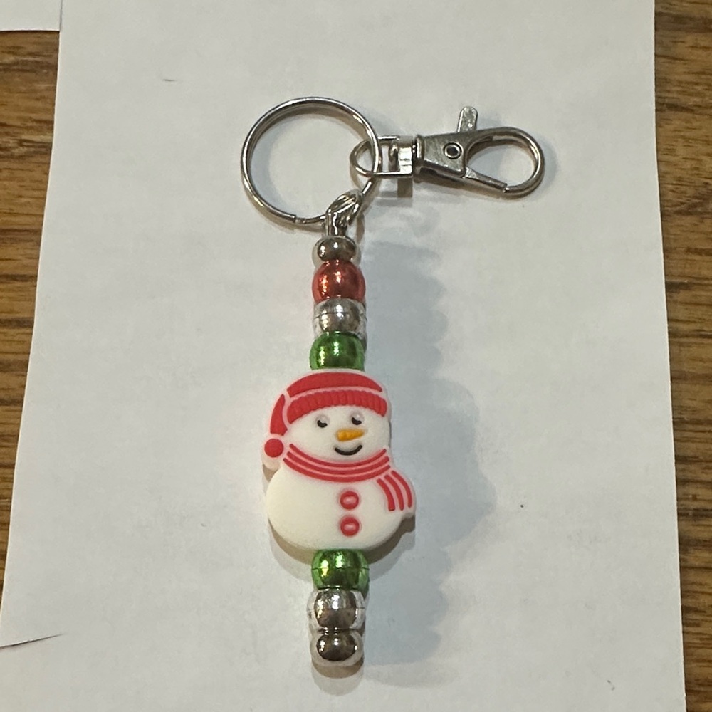 Festive Snowman Key Holder